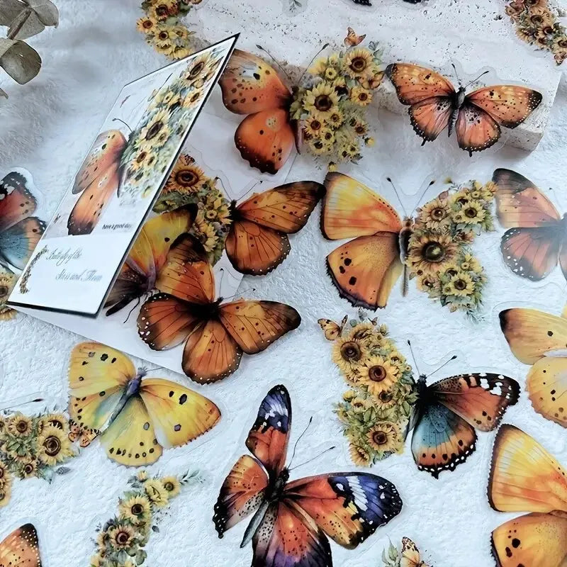 Butterfly Sticker Pack, design E