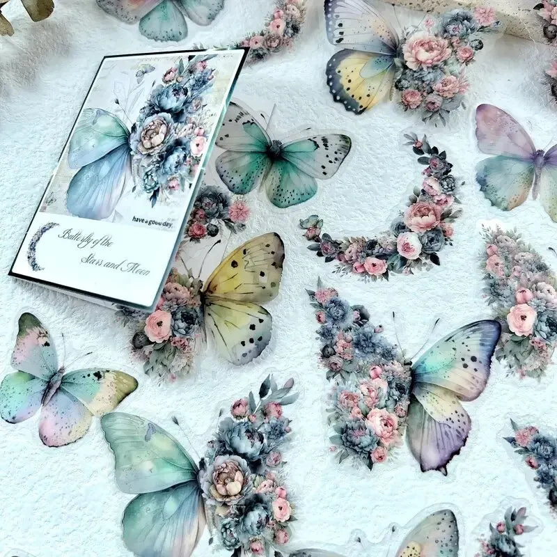 Butterfly Sticker Pack, design F