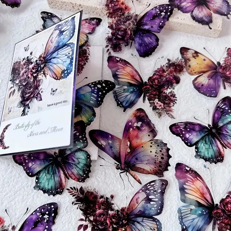 Butterfly Sticker Pack, design G