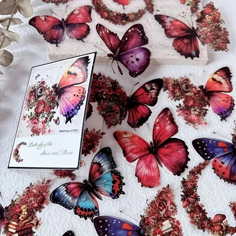 Butterfly Sticker Pack, design H