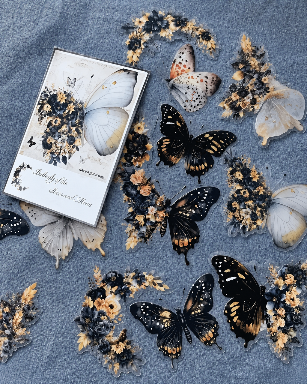 Butterfly PET Sticker Pack