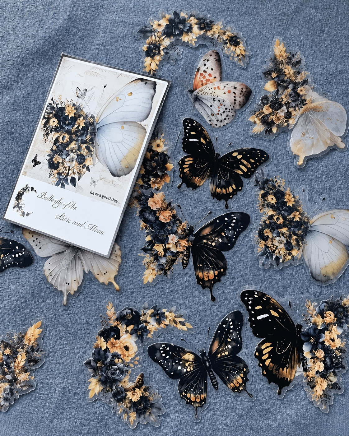 Butterfly PET Sticker Pack