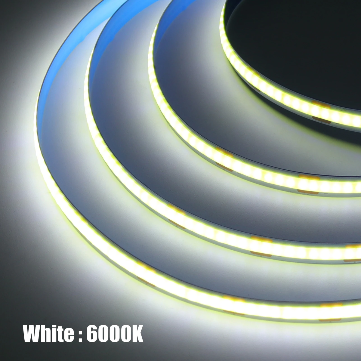 White COB LED strip