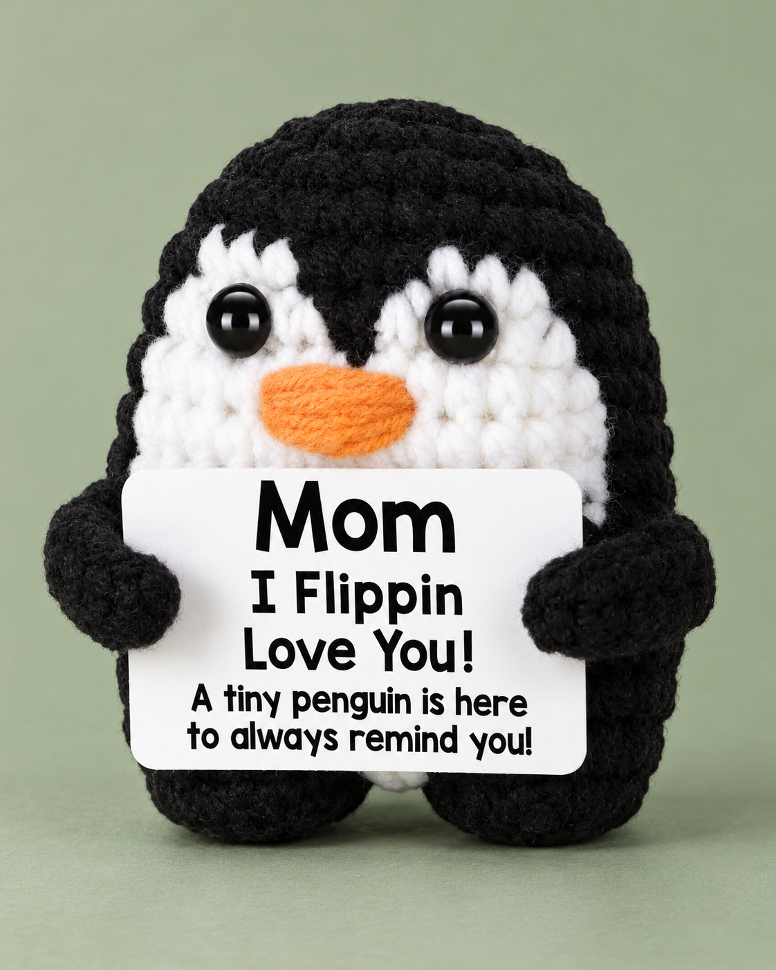 Crochet Message Figure for Mom