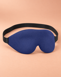navy blue 3d sleep mask