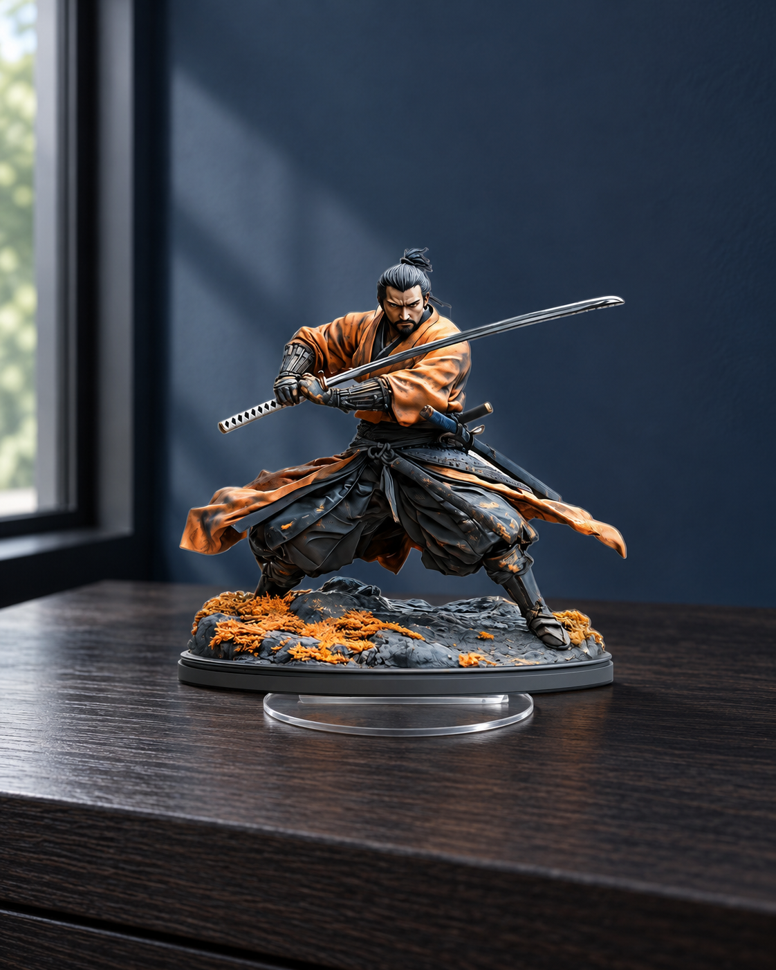 Samurai Acrylic Desk Ornament: B